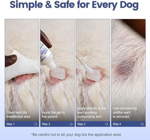 Dog Wart Remover, Natural Skin Support for Dogs. Rapidly Eliminates Warts & Skin Tags - Fast Acting, Pain-Free & Gentle (0.7 fl.oz) in Kuwait