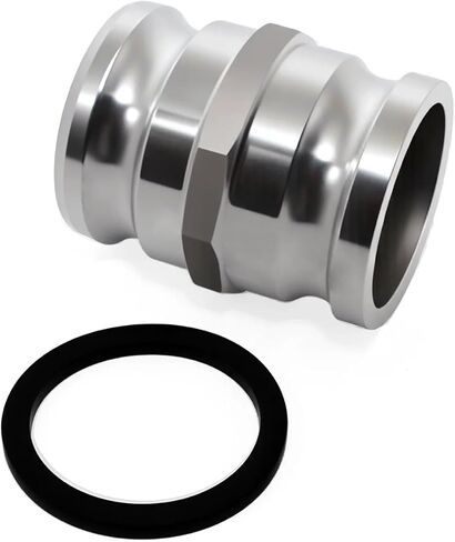 محول كامة وأخدود من الألومنيوم من النوع AA، بديل لـ Camlock ذكر 3 بوصة × 3 بوصة ذكر Camlock، محول ألومنيوم in Kuwait