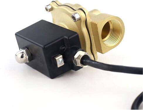 3/8 1/2 1 1-1/2 2 Inch Normally Closed Brass Solenoid Valve DN40 Valves 1Pcs(1-1/4",220VAC) in Saudi Arabia