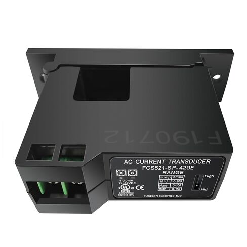 FCS521-SP-420E AC Current Transmitter, 0-50A Split Core, 4-20mA Output, High Accuracy, 2000V Isolation, for PLC & Industrial Automation in Saudi Arabia