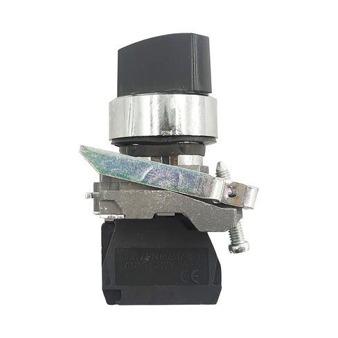 XB4-BD21 Selector Switch Metal Black New 22mm 2 Positions Stay Put 1NO XB4BD21 in Saudi Arabia
