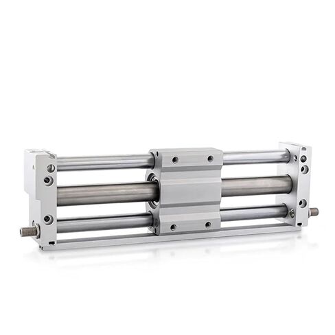 CY1S25 Magnetic Coupling rodless Cylinder Slider Type Cylinder Diameter 25mm Stroke 50-600mm Optional (Model: CY1S25-100)(CY1S25-200) in Saudi Arabia