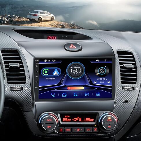 Car Radio Stereo with CD/DVD Player for Dodge RAM 1500 2500 3500 (2009-2012), for Jeep Wrangle/Unlimited (2007-2015),7 Inch Head Unit with CarPlay & Android Auto,Bluetooth & GPS Navigation in Saudi Arabia