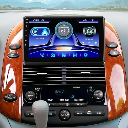 Car Radio Stereo with CD/DVD Player for Dodge RAM 1500 2500 3500 (2009-2012), for Jeep Wrangle/Unlimited (2007-2015),7 Inch Head Unit with CarPlay & Android Auto,Bluetooth & GPS Navigation in Saudi Arabia
