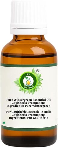 زيت أساسي من R V Essential Pure Wintergreen 50 مل (1.69 أونصة) - Gaultheria Procumbens (درجة علاجية نقية وطبيعية 100%) in Saudi Arabia