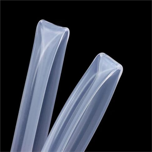 خرطوم Lfang-Silicone من السيليكون الآمن غذائيًا، أنبوب مضخة تمعجية معرف 0.5 ~ 25.4 مم خرطوم مختبر شفاف مقاوم للتآكل ومقاوم للانفجار (3 أمتار، معرف 12.7 مم OD 19.7 مم) in Saudi Arabia