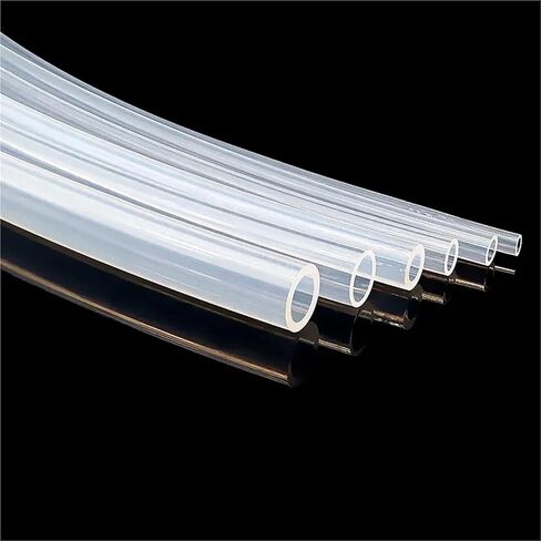 Lfang-Silicone Hose PTFE Tube Id 0.8mm 1 2 3 4 5 6 7 8 9 10 11 12mm Teflonto Pipe Transmit Bowden Extruder Hose Heat Protector， Pressure and explosion proof(5M,ID1.6 x OD3.2mm) in Saudi Arabia