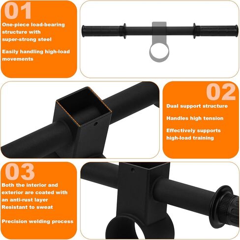 مقبض صف الحديد T، مقبض صف T، مرفق الألغام الأرضية، مرفق صف T مناسب لقضيب وزن الحديد الأوليمبي 2 بوصة in Kuwait