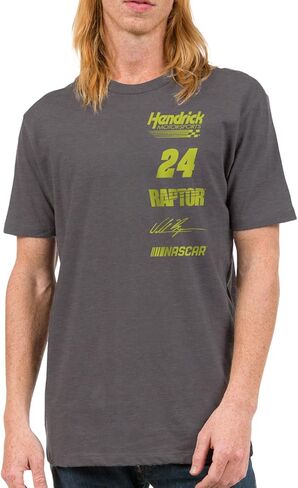Junk Food Nascar-Driver Sponsors Stacked Logo-Unisex Adult Sports Fan T-Shirt for Men & Women in Saudi Arabia