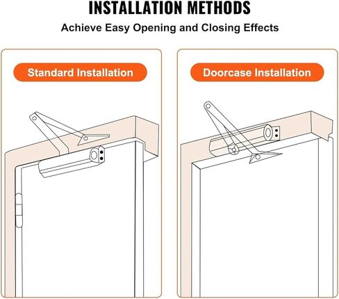 Door Closers with Automatic Hydraulic buffers for cast Aluminum Doors Weighing 100/150/187 lbs(265lbs) in Saudi Arabia
