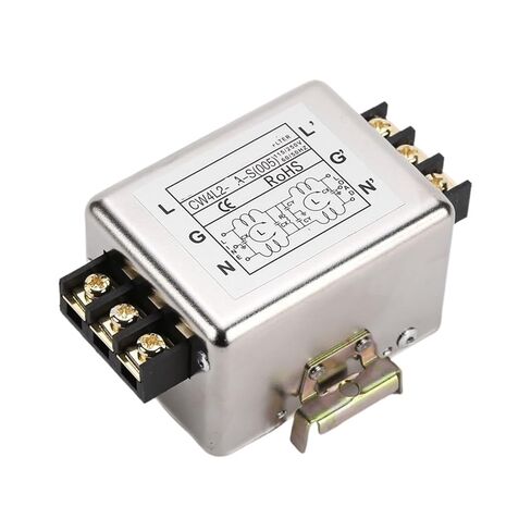 CW4L2-3A/6A/10A/20A/30A-S(005) DIN-Rail Single-Phase 220V Anti-Interference Power Filter(CW4L2-10A-S 005 Guide Rail Type) in Saudi Arabia