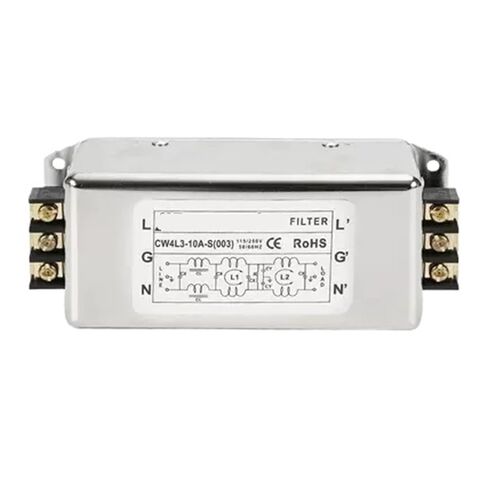 CW4L3-3A/6A/10A/20A/30A-S 003 فلتر طاقة ثلاثي الطور أحادي الطور 220 فولت مضاد للتدخل (CW4L3-3A-S 003) in Saudi Arabia