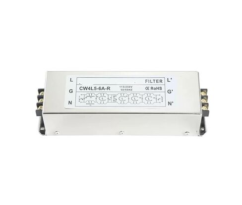 CW4L5-3A/6A/10A/20A/30A-R مرشح خمس مراحل مرحلة واحدة 220 فولت مرشح طاقة تنقية مضاد للتدخل (CW4L5-3A-R) in Kuwait
