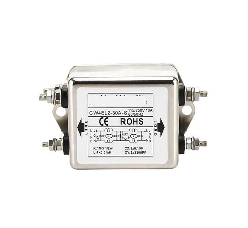 CW4EL2-6A/10A/20A/30A-S Screw-Type Power Filter Single-Phase AC Anti-Interference 220V(CW4EL2-30A-S) in Saudi Arabia