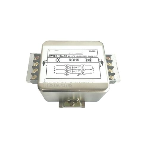 CW12B-10A/20A/30A-SR مرشح DIN-Rail من النوع ثلاثي الطور وثلاثة أسلاك للتداخل 380 فولت (CW12B-30A-SR) in Saudi Arabia