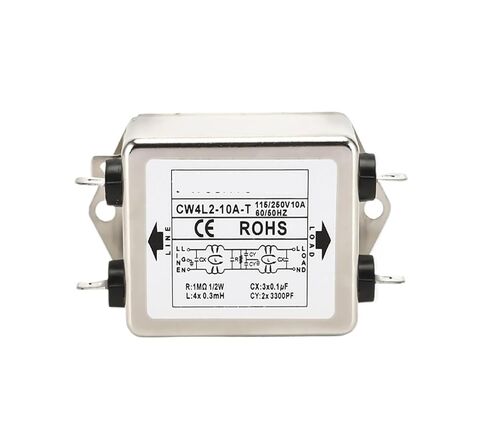 CW4L2-3A/6A/10A/15A/20A-T Plug-in Bipolar Filter Power Filter Single-Phase AC Anti-Interference 220V(CW4L2-20A-T) in Saudi Arabia