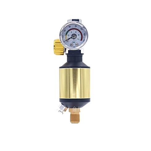0-1-13-1 Combined Oil-Water Separator Air Pressure Regulator Pressure Filter Combined Spray Gun Filter Spray Gun(Black) in Saudi Arabia