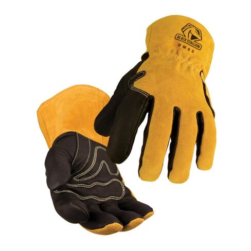 Revco Industries BM88L BSX BM88 Extreme Pig Skin MIG Welding Gloves, Large in Saudi Arabia