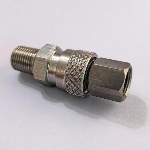 الفولاذ المقاوم للصدأ 8 مللي متر قطع الاتصال السريع مجموعة محول 1/8 NPT الموضوع ، ذكر أنثى QD ل Airsoft PCP الألوان الغوص in Kuwait