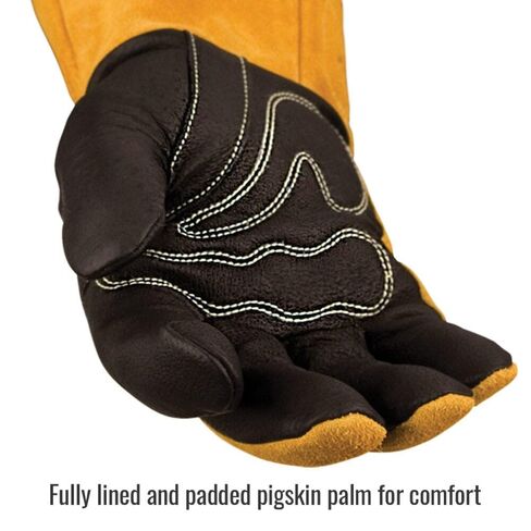 Revco Industries BM88L BSX BM88 Extreme Pig Skin MIG Welding Gloves, Large in Saudi Arabia
