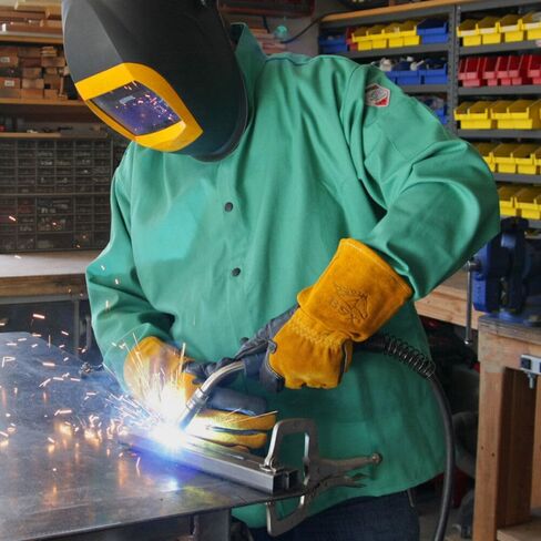 Revco Industries BM88L BSX BM88 Extreme Pig Skin MIG Welding Gloves, Large in Saudi Arabia
