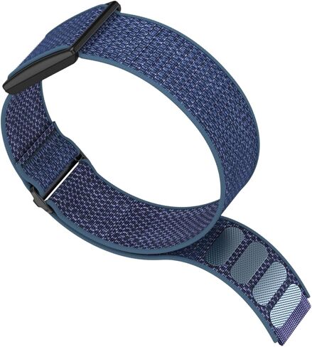 Nylon Bicep Bands Compatible for Polar Loop (2025) / Visible Armband 2.0 Straps, Hook & Loop Soft Weave Stretchy Breathable Replacement Sport Arm/Ankle Wristbands with Buckle-No Tracker in Saudi Arabia