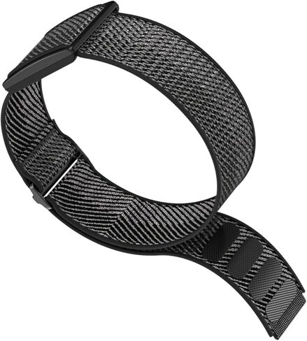 Nylon Bicep Bands Compatible for Polar Loop (2025) / Visible Armband 2.0 Straps, Hook & Loop Soft Weave Stretchy Breathable Replacement Sport Arm/Ankle Wristbands with Buckle-No Tracker in Saudi Arabia