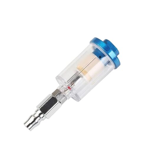 1/4 inch Oil Water Separator air Filter Moisture Trap for Compressor Paint Spray Gun Tool Pressure Parts(AF-02+PF) in Saudi Arabia
