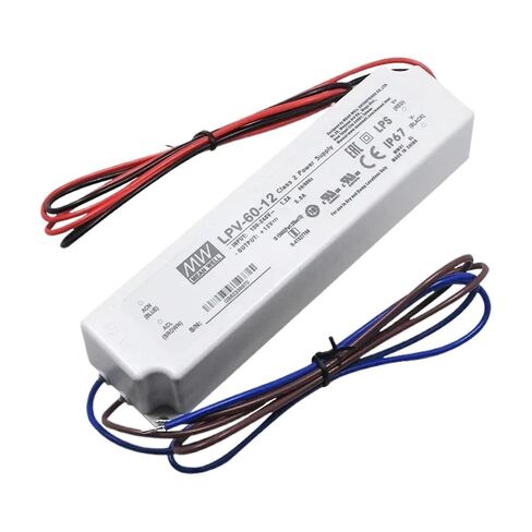 LPV-60W 5/12/24V IP67 Switching Power Supply Led Driver 12V Power Supply for Led Strip Light SMPS(LPV-60-24) in Kuwait