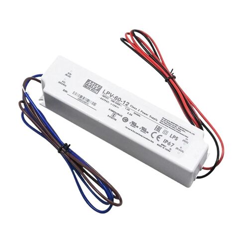 LPV-60W 5/12/24V IP67 Switching Power Supply Led Driver 12V Power Supply for Led Strip Light SMPS(LPV-60-24) in Saudi Arabia