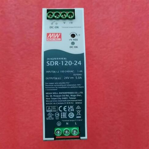 SDR-120-24 120W Single Output Industrial DIN Rail with PFC Function SDR-120 24V 5A in Kuwait