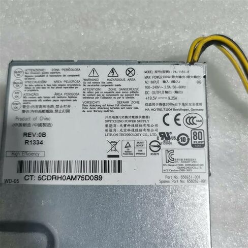for PA-1181-8 656931-001 658262-001 Pro 6300 All-in-One AIO 180W 6-Pin Power Supply in Kuwait