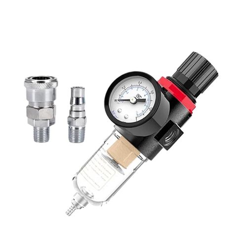 Afr-2000 1/4 Pneumatic Filter AFR2000 Pneumatic Filter, Suitable for air Compressor Moisture Separator Pressure Regulator Oil Water(AFR-2000+PC8) in Saudi Arabia