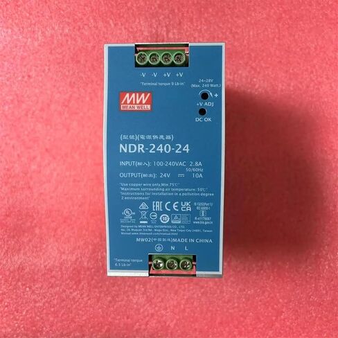 NDR-240-24 240W Single Output Industrial DIN Rail NDR-240 24V 10A in Saudi Arabia