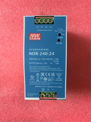 NDR-240-24 240W Single Output Industrial DIN Rail NDR-240 24V 10A in Saudi Arabia