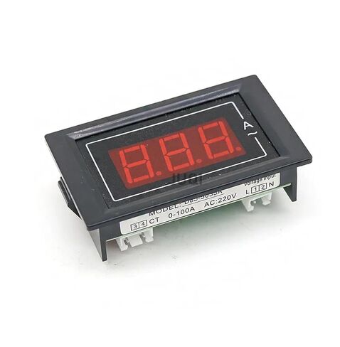 D85-A AC Digital Display Ammeter Can Measure 0-100A Embedded Installation LED Panel with Shunt 1Pcs in Saudi Arabia