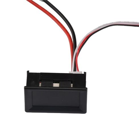 DC 500V 10A Digital Voltmeter Adjustable 0.28 Inch 4-Digit Red Blue LED Dual Display Amp Volt Meter Gauge 1Pcs in Saudi Arabia
