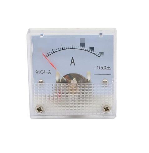 91C4 مقياس التيار الكهربائي تيار مستمر التناظرية 1A 3A 200A 300A 500A لوحة مؤشر ميكانيكي نوع أمبير متر الحالي 1 قطعة (91C4- MA ، 400) in Saudi Arabia