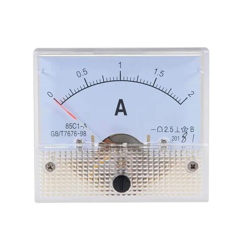 85C1-A DC Analog Ammeter Panel Instrument 1A 2A 3A 5A 10A 20A 30A Amp 1Pcs(3A) in Saudi Arabia