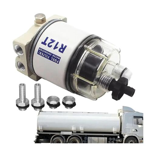 R12T فاصل للمياه عن الوقود توربو فلتر المحرك NPT ZG1/4-19 ل 140R 120AT S3240 NPT ZG1/4-19 R12S R12P in Kuwait