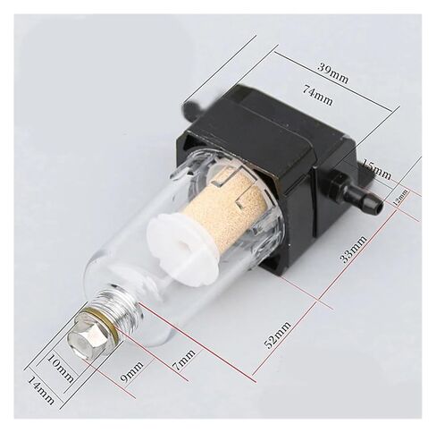 1pcs Car Fuel Filter Water Separator Kit ABS for Heater Plastic Car Filter Parts Replacement in Saudi Arabia