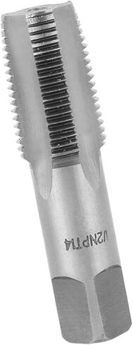 1/2 Inch High Hardness Steel Thread Tap for CNC Machining and Precision Machine Repair 22mm Thread 34mm Depth Silver Industrial Grade Tapping Tool in Saudi Arabia