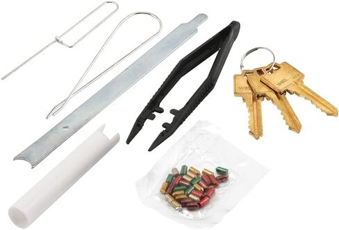 PRIME-LINE E 2404 Re-Keying Kit Rekey All Locks to One Key, For Weiser Brand 5-Pin Style Locks (1 Kit) in Saudi Arabia