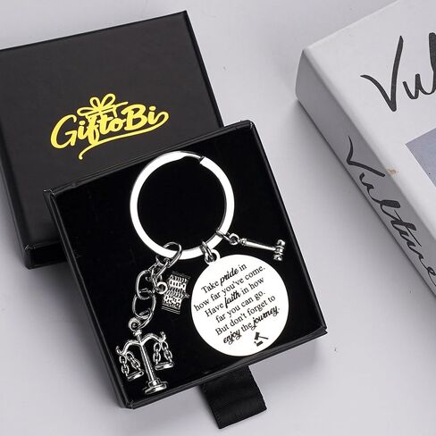 Lawyer Gifts Keychain for Women Men, Law School Graduation Gift Keyring, Remain Steadfast in Your Principles Key Ring in Saudi Arabia