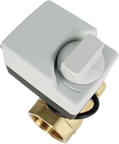 1/2" 3/4" 1" 2" Brass Ball Valve Ball Valve 3 line 2 Way Control Ball Valve with Manual Switch(1) in Saudi Arabia