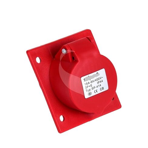 IP44 Industrial Concealed Socket AP-414-16A Waterproof Oblique Socket Concealed Oblique Socket in Kuwait