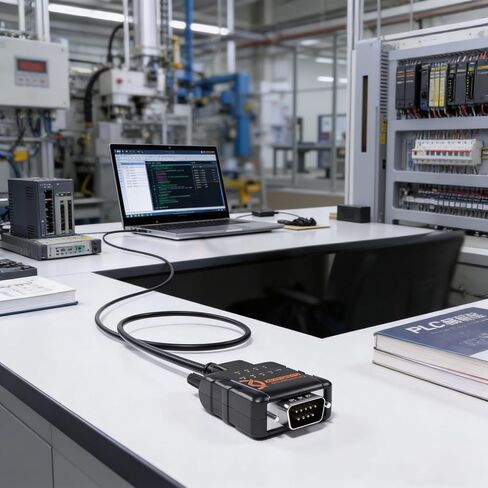 DriverGenius SerialGuardx USB-C إلى RS232/محول التسلسلي ، 9 × مصابيح مراقبة البيانات ، شرائح FTDI ، متوافقة مع Windows 11/MacOS 15/Linux-RS232-ESD9C in Kuwait