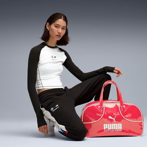 PUMA Women's BMW M Motorsport Sweat Pants, Black Cuffed Leg AH25, X-Large in Saudi Arabia