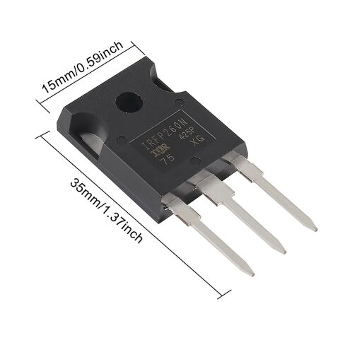 8 قطعة IRFP260 IRFP260N الترانزستورات 50A 200 فولت N-قناة الطاقة MOSFET الترانزستور MOSFET الترانزستورات in Saudi Arabia