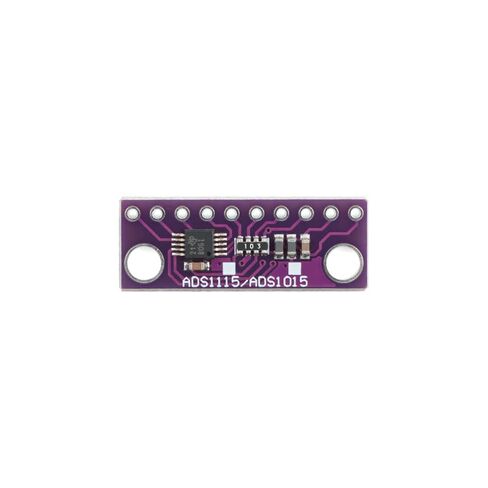 2 قطعة ADS1115 16 بت 860SPS 4-قناة ADC وحدة عالية الدقة التناظرية إلى الرقمية محول الأرجواني PCB in Saudi Arabia